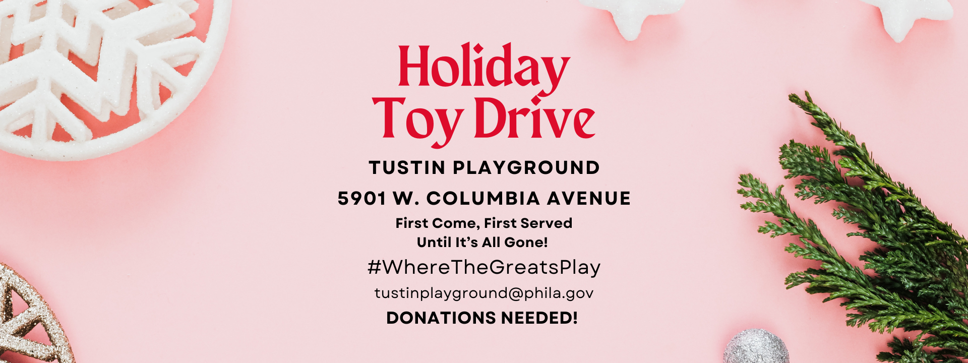 Holiday Toy Drive
