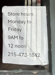 Hours of Operation
