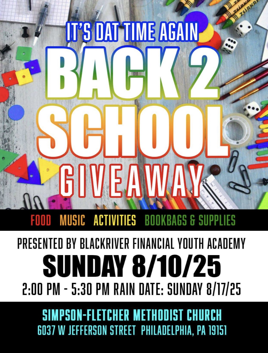 Back 2 School Giveaway