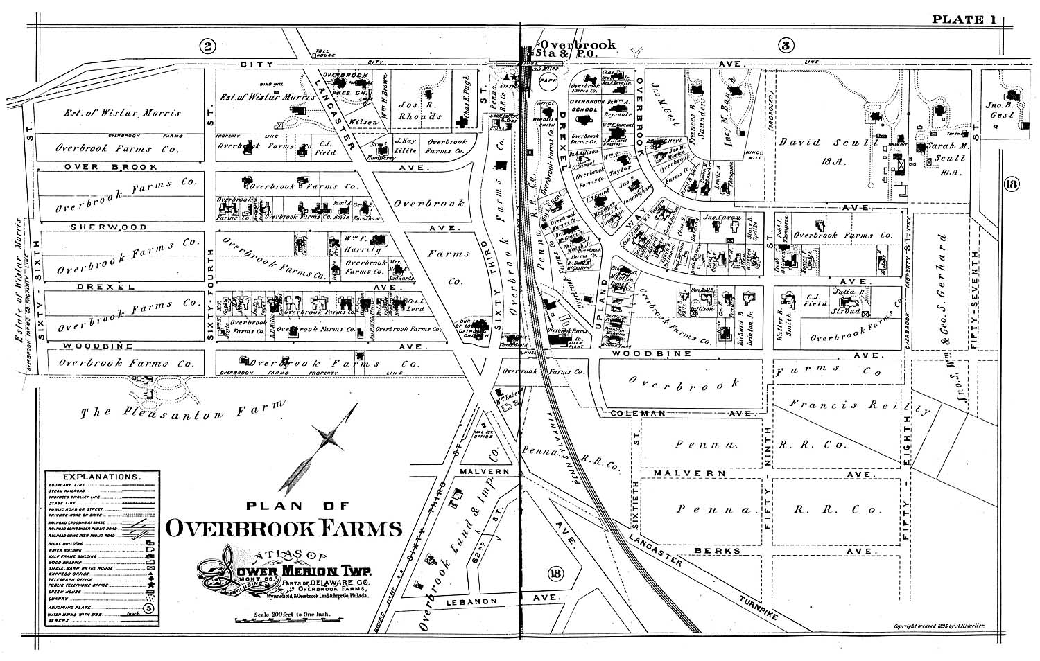 Overbrook Farms Map