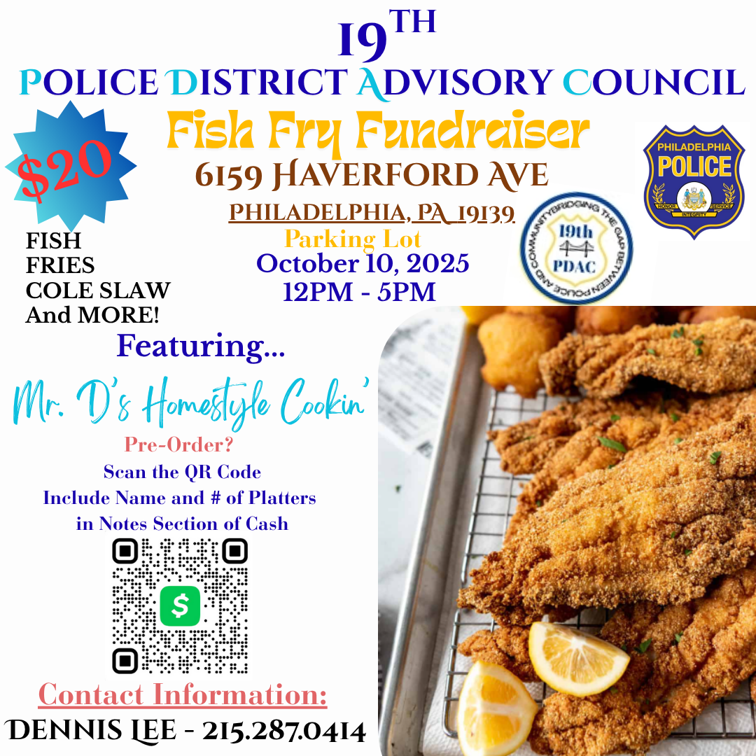 19th PDAC Fish Fry Fundraiser