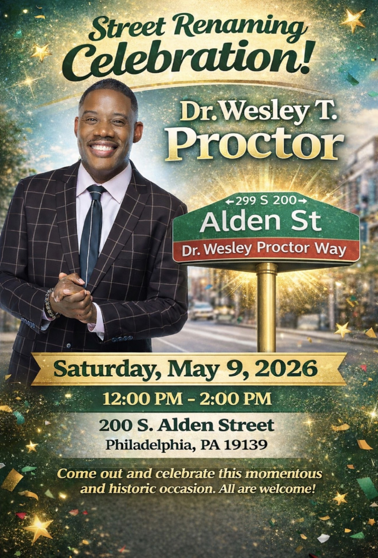 Dr. Wesley T. Proctor Way